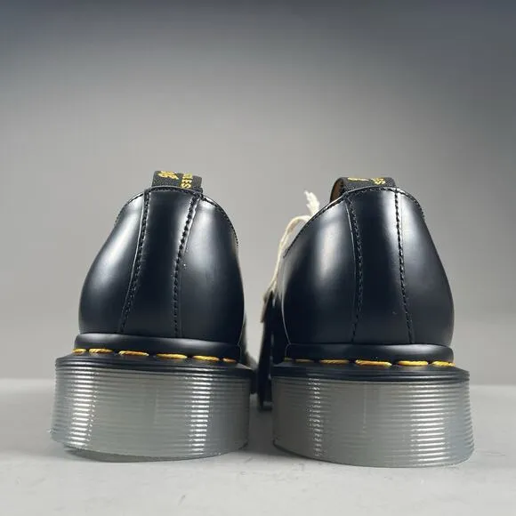 Doc Martens 1461 Iced Women’s Size 7 Black Leather Platform Oxfords Dress Casual