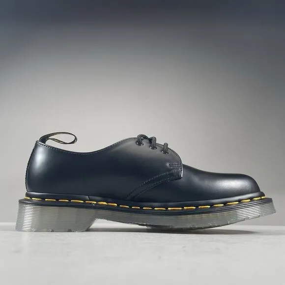 Doc Martens 1461 Iced Women’s Size 7 Black Leather Platform Oxfords Dress Casual