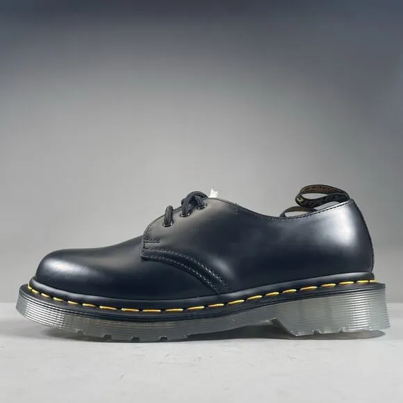Doc Martens 1461 Iced Women’s Size 7 Black Leather Platform Oxfords Dress Casual