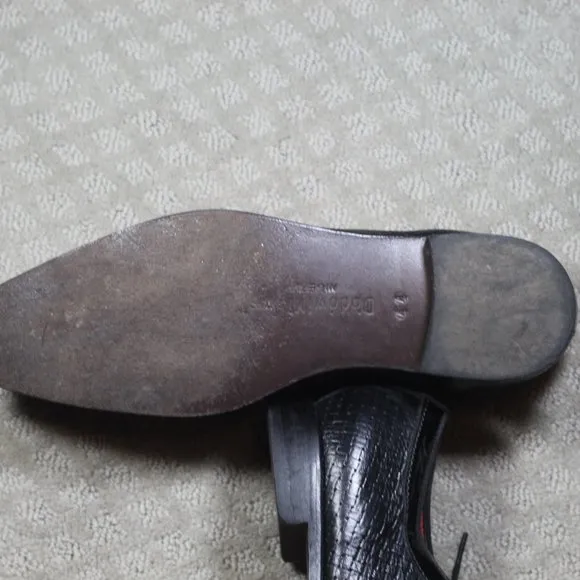 DodoWilliams Black Leather Dress Shoes
