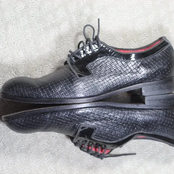 DodoWilliams Black Leather Dress Shoes