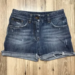 Dolce &amp; Gabbana Distressed Denim Shorts