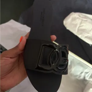 Dolce &amp; Gabbana Women's Black Slide Sandals