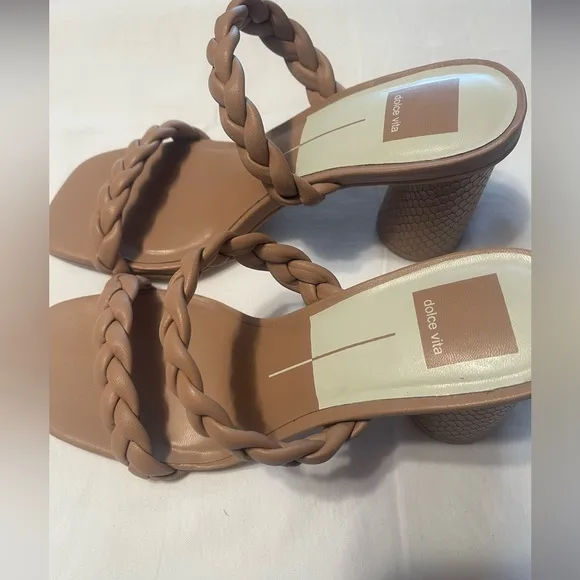 Dolce vita . Braided Tan Sandals