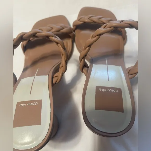 Dolce vita . Braided Tan Sandals