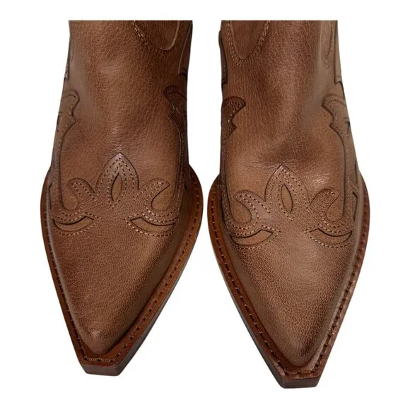 dolce vita brown Ramson Western Boots Sz: 6.5