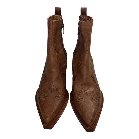 dolce vita brown Ramson Western Boots Sz: 6.5