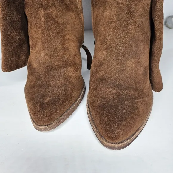 Dolce Vita Brown Suede Over the Knee Boots Women's Size 7.5