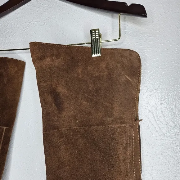 Dolce Vita Brown Suede Over the Knee Boots Women's Size 7.5