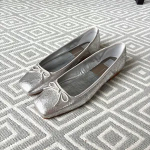 Dolce Vita Women's Silver Ballet-shoes