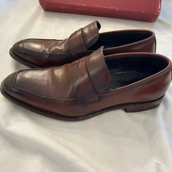 Donald Pliner Men’s Dress Brown Shoes Size: 8 1/2 - Used - Good Condition