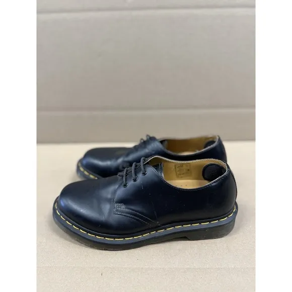 Dr. Martens 1461 Smooth Leather Oxford Shoes Black Women's 8