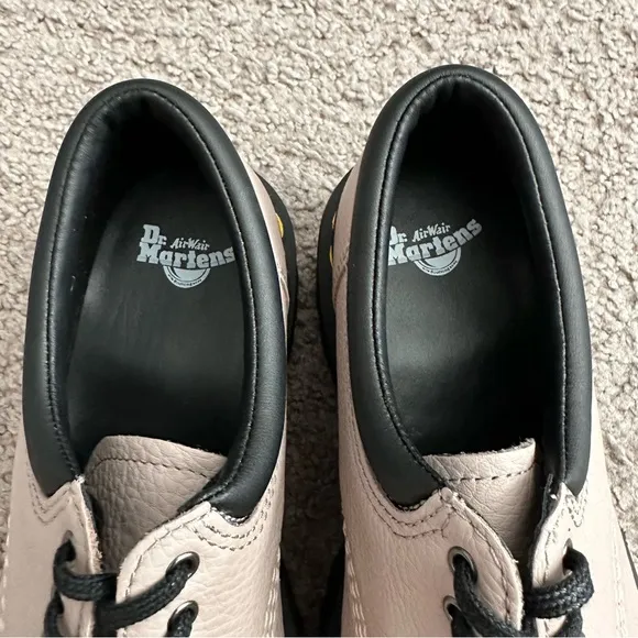 Dr. Martens 8035 Quad Pisa Leather Platform Casual Shoes Womens 8