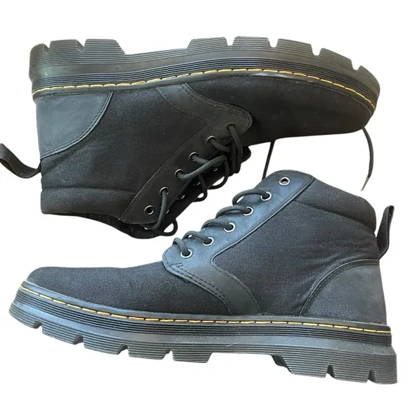 Dr. Martens Bonny Poly Casual Black Chukka Boots Men's US 12