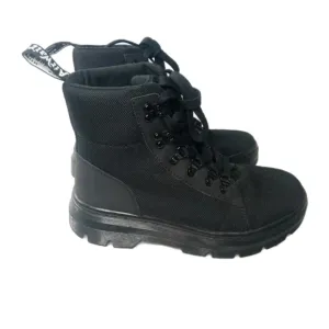 Dr Martens Combs Poly Casual Boots Women's Size 7 Medium Black