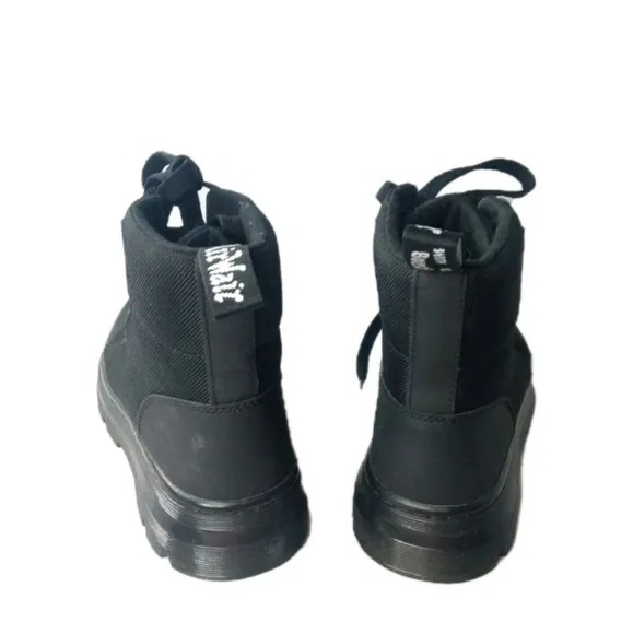 Dr Martens Combs Poly Casual Boots Women's Size 7 Medium Black