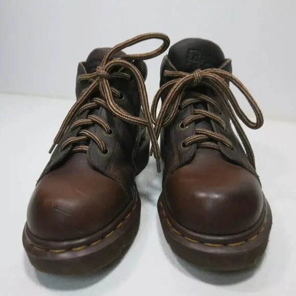 Dr. Martens England Kid's UK 2 Oil Tanned Leather Boots Shoes Footwear Sz US 3