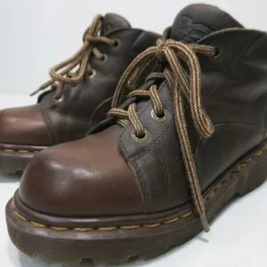 Dr. Martens England Kid's UK 2 Oil Tanned Leather Boots Shoes Footwear Sz US 3