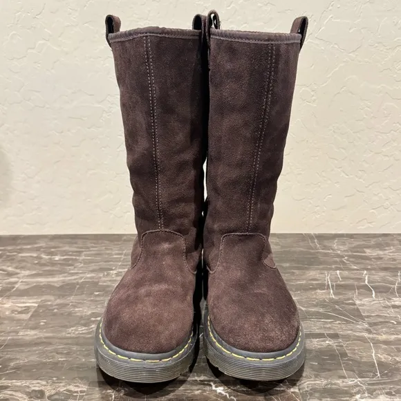 Dr Martens Jenny Pull On Sherpa Lined Boots