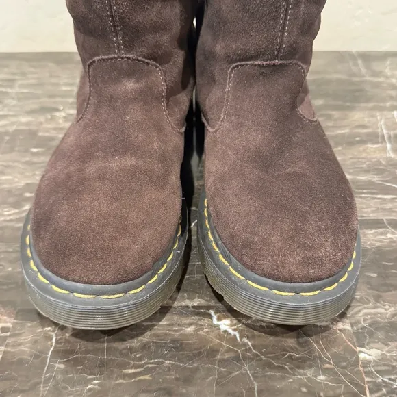 Dr Martens Jenny Pull On Sherpa Lined Boots