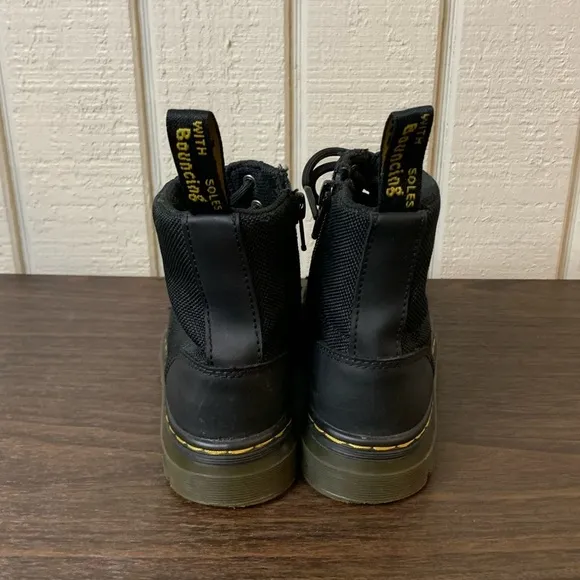 Dr Martens Junior Combs Extra Tough Poly Casual Boots, size 12.