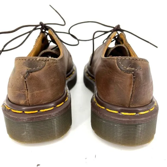 Dr. Marten's Kids Brown Lace Up Oxford Shoes Original Made in England 11