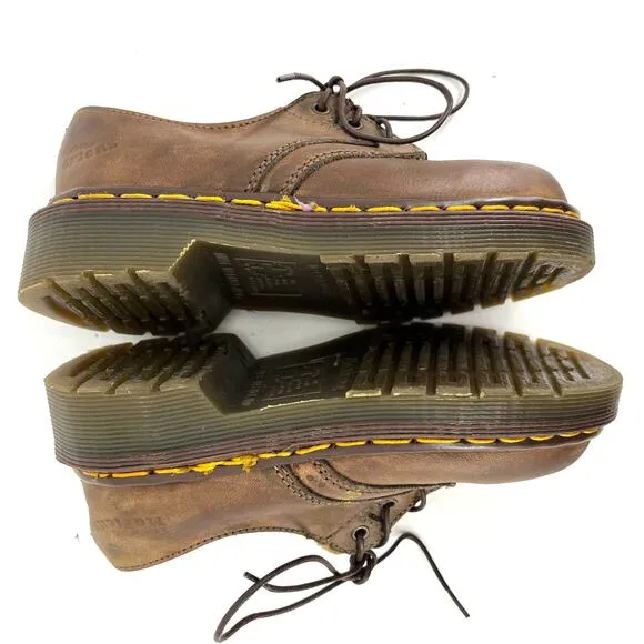 Dr. Marten's Kids Brown Lace Up Oxford Shoes Original Made in England 11