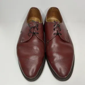 Dr Martens Steed Leather Oxford Shoes Women’s US 8 Oxblood MADE IN ENGLAND