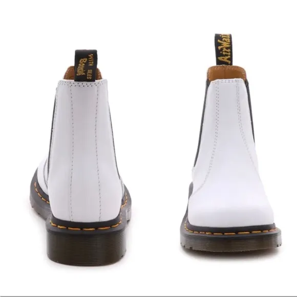 Dr. Martens White Chelsea Boot