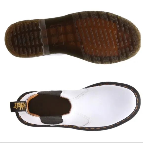 Dr. Martens White Chelsea Boot
