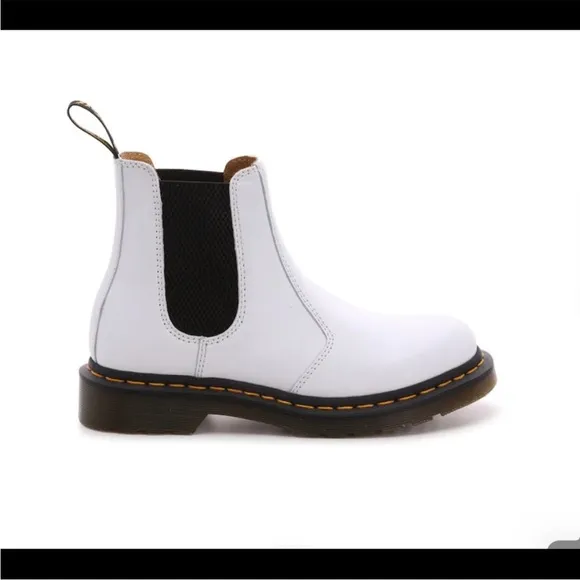 Dr. Martens White Chelsea Boot