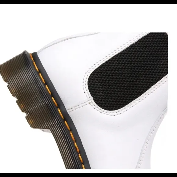 Dr. Martens White Chelsea Boot