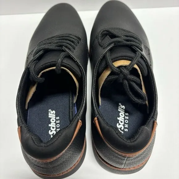 Dr. Scholl’s Men’s Sync, Black Oxford Dress Shoes, Size 9 Wide
