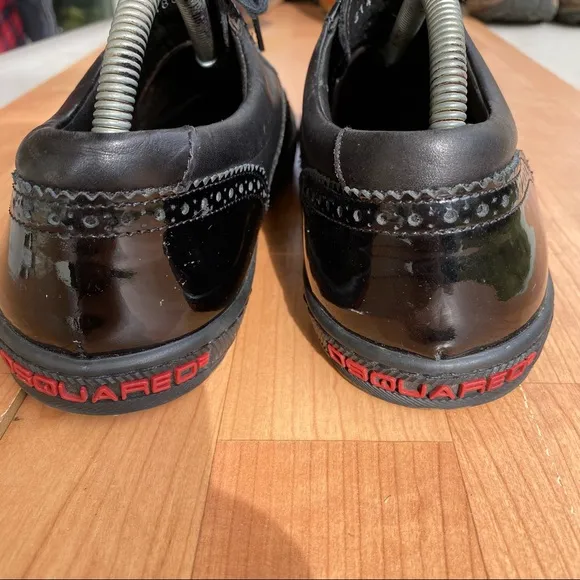 DSQUARED2 Made In Italy Men's Black Dress Shoes Size 9.5