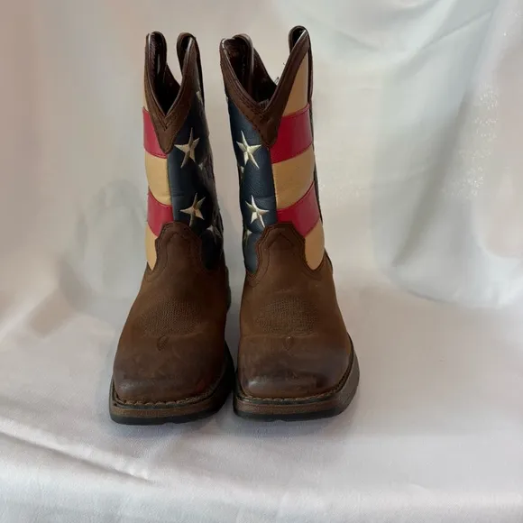 Durango Lil' Rebel Flag Western Boots