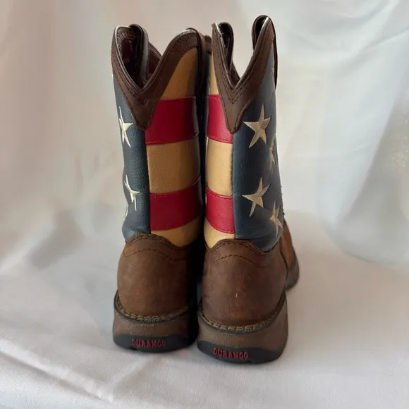 Durango Lil' Rebel Flag Western Boots