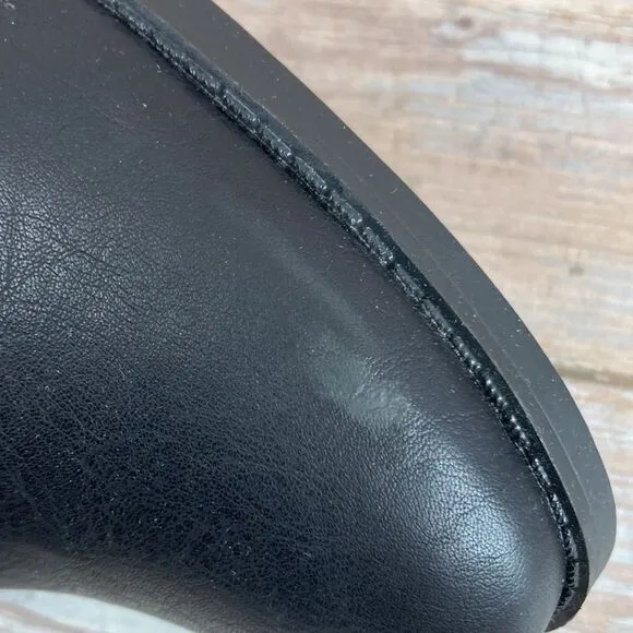 EASY STREET Jewel Plus Black Riding Boots