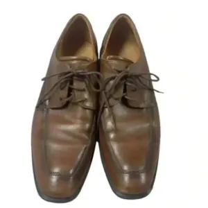 Ecco Brown Dress Shoes Oxford Lace Up Mens Size 13(13.5), EU 47