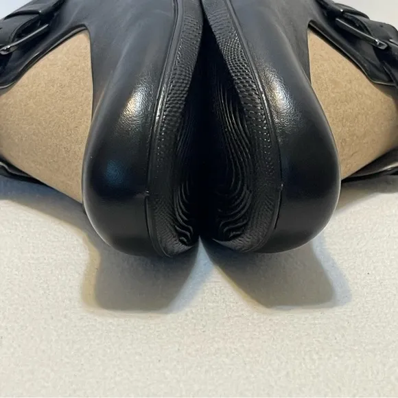 ECCO MARY JANE PUMPS BLACK SIZE 41 (10)