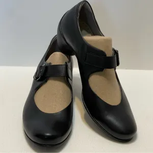 ECCO MARY JANE PUMPS BLACK SIZE 41 (10)