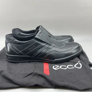 Ecco Transporter Slip On Loafers Men's Size 10 10.5 US, 44 EU Black Light Shoes