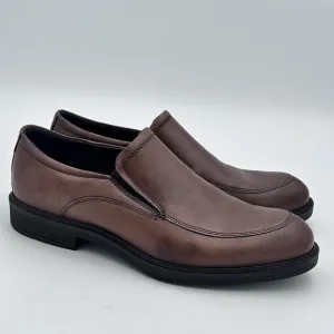 ECCO Vitrus Men's Brown Leather Slip-On Dress Shoes EU 42 US 8 NWOB