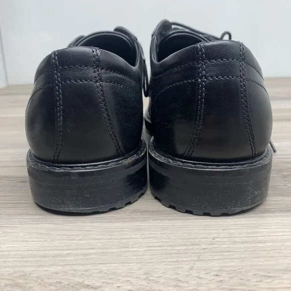 ECCO Vitrus Men's Dress Shoes Size EU 44 US 10 Leather Black