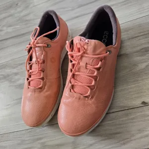 ECCO Women's Pink Sneakers-Size 7