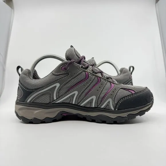Eddie Bauer Boots Womens Size 9.5 Low Top Lukla Pro Weatherproof Hiking Vibram