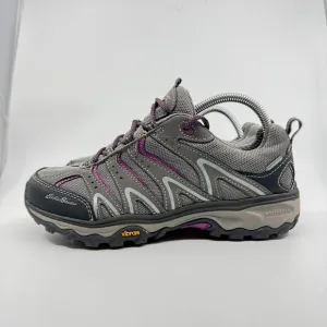 Eddie Bauer Boots Womens Size 9.5 Low Top Lukla Pro Weatherproof Hiking Vibram