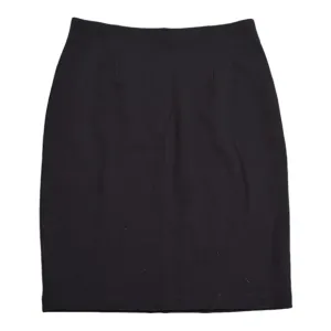 EILEEN FISHER Brown Pencil Skirt Business Casual Size PM M Petite Work Midi Mini