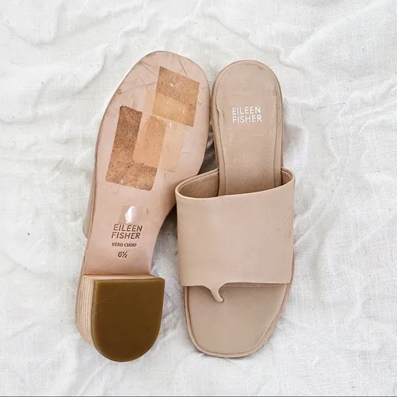 Eileen Fisher Tan Sandals
