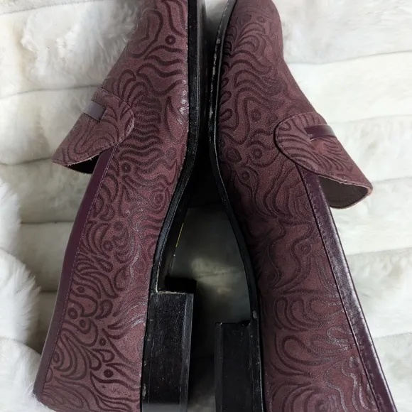Elegant Burgundy Loafers for Men