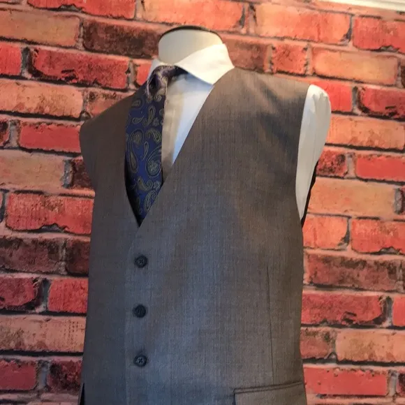 Elegant Tan Dress Vest